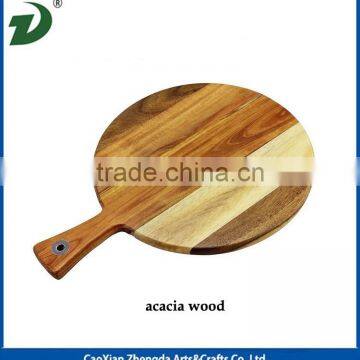 Mountain Woods Gourmet Acacia Hardwood Pizza Peel/Cutting Board/Serving Tray photo-3