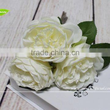 GNW FL-RS28-8.5CM Real Touch Single Stem Pink Rose Flower for Wedding Decoration photo-5