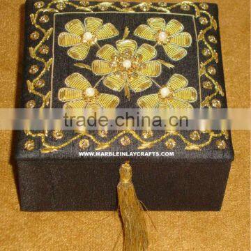 Zari Embroidery Box