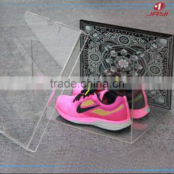 Custom Transparent Plastic Perspex Figure Clear Acrylic Shoe Display Case photo-6