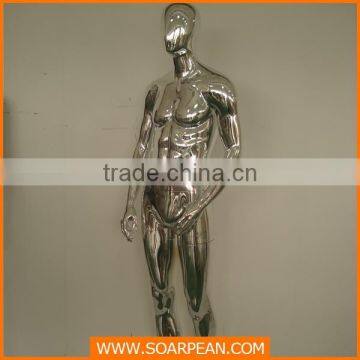 New Products Fiberglass Male Gold Mannequin photo-3