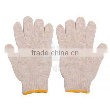 7 gauge white color anti-cut polypropylene protection glove/safety glove knitting machine