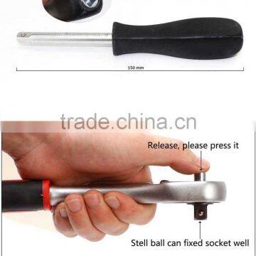 108PCS 1/2" 1/4" GERMANY FORCE MULTIFUNCTIONAL MECHANICAL SOCKET SET HAND TOOL SET photo-4