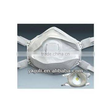 dust mask with exhalation valve