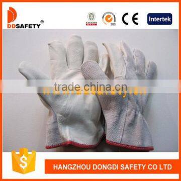 DDSAFETY High Quality Cow Grain Leather Driver Glove