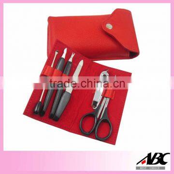 Fashional Leopard Print Pouch Nail Care Kit photo-6