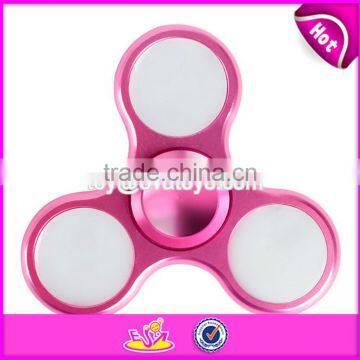 New relieve stress fidget hand spinner toys led finger gyro hand spinner W01A270-S