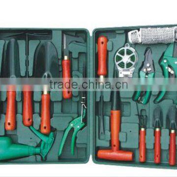 hot sale!! new fashionalbe good quality and competitive price garden tool set in plastic case