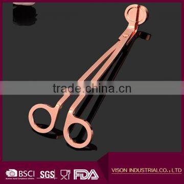 Rose Gold Stainless Steel Candle Wick Trimmer photo-2