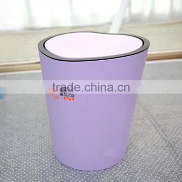 L00118 2017 New Design High Quality Plastic Trash Bin, Plastic Recycle Bin Heart Shape photo-5