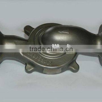 steel tube fitting with thread end