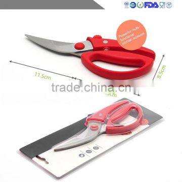 With Thick Stainless Steel Cut the Steak Chickens, Ducks Bone Cut Large Meat Cut Professional Kitchen Scissors FLGB Lock photo-6