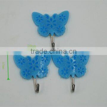Best Saling Butterfly Pattern Decorative Animal Wall Hooks