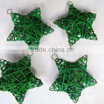 rattan star home decoration