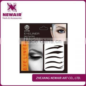 Joyme black paint color eyeliner stickers