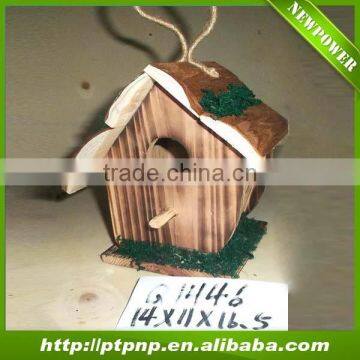 Cheap quality wood and natural bird house