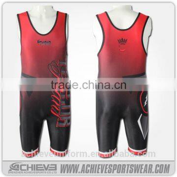 Custom Kids Wrestling Singlet/ Cool Dry Wrestling Singlets photo-4