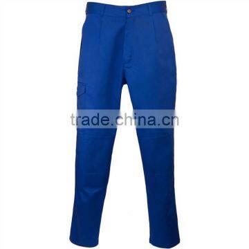 OEM Polycotton Antistatic Blue Workwear Suit Work Jacket And Work Pants photo-2