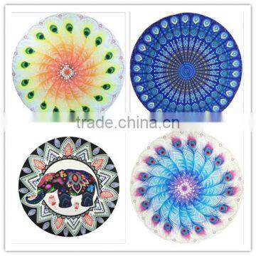 Wholesale Printed Microfiber Yoga Sport Towels Custom Microfibre Sublimated Beach Towel photo-2