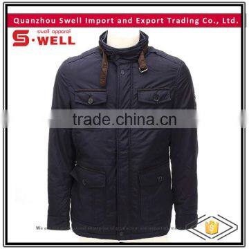 Customized men foldable windproof simple design jacket