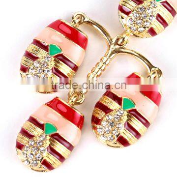Vintage Ethnic Alloy Painting Pendant Drop Earrings for Women photo-3