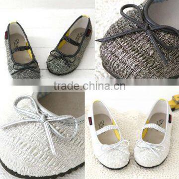 2ssg0602 Familly(Mom&Baby) Youth8 to US8 shining ribbon flat shoes