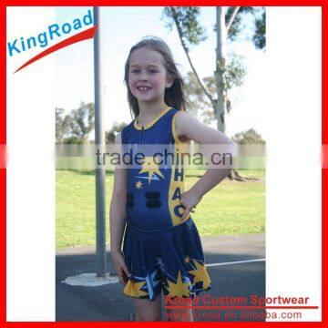 Made in China Soft Edges Sports Netball Uniforms Netball Jersey Cheap Netball Dresses photo-2