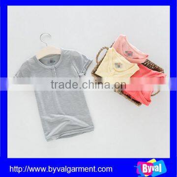 China Child's t Shirt Wholesale Breathable Plain t Shirt for Child From China Shirt Supplier