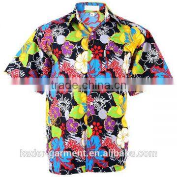 Hawaiian Aloha Cotton Shirt Colorful Big Chaba Beach Holiday photo-2
