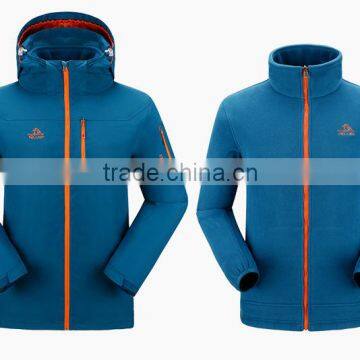 Factory Price OEM Outdoor Apparel Mens 3 in 1 Windproof Winter Jackets photo-2