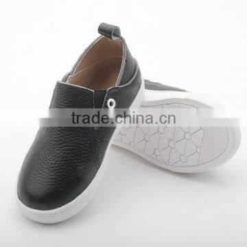 New Style Leather Flat Shoe Custom Logo Shoes Kids 2017 photo-3