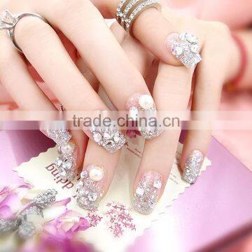 Finished False Nail Art Shiny Artificial Nails photo-3