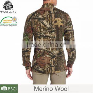 Wholesale Design Promotional Winter Fashion Casual Merino Wool Shirt Men photo-3