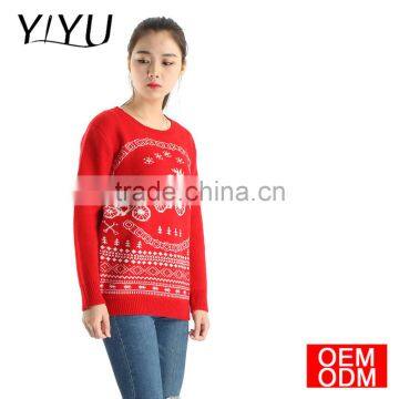 American Fashion Women Funny Cycling the Reindeer Sweater for Christmas photo-2