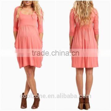 New Arrival Fashion Long Sleeve Maternity Wear Women Clothing 2016