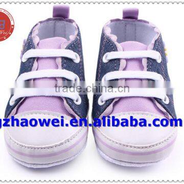 Flower Embroidered Ruffles Mori Baby Girl's Shoes photo-3