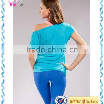 Womens Hot Yoga Tops Bamboo Yoga Shirts Stylish Yoga Clothes