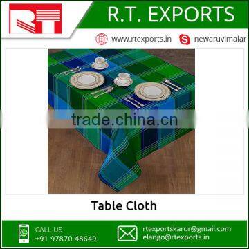 2017 Custom 100% Cotton Table Cloths