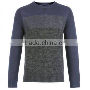 2017 Mens Stylish Jacquard Crew Neck Pullover Sweater With High Grade photo-5