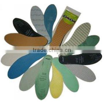 Bamboo charcoal insole