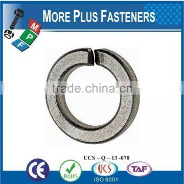 Made in Taiwan Silicon Bronze Medium Thick Stainless Steel Zinc Plated Steel Split Lock Washer photo-6