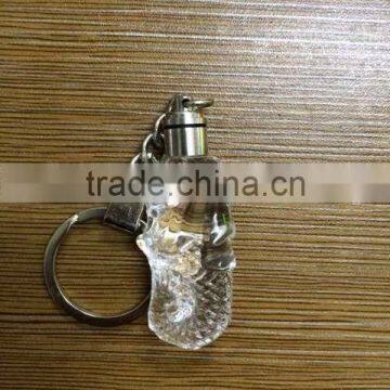 Crystal Singapore Merlion Model With LED Keychain For Souvenirs Gifts KJJ-02 photo-3