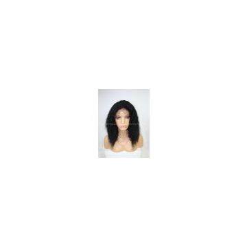 Short Brazilian virgin human hair Glueless Full Lace wigs With Baby Hair
