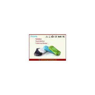5Volt  1A aluminum shell External Power Pack 6800mah  For  IPHONE 5c  , PSP , MID