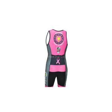 Sublimation Printed Ergonomic Triathon Suits Race Suits