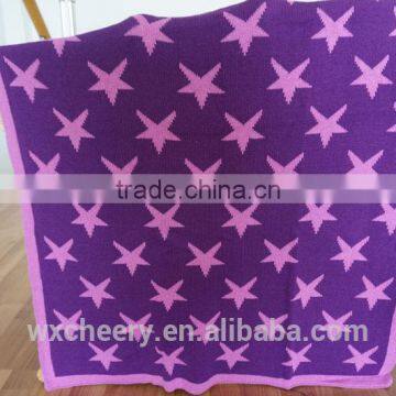 100% Cotton Knitted Blanket