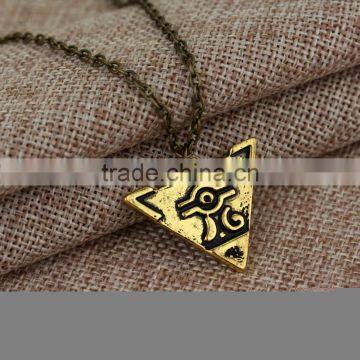 The Legend of Zelda Alloy Anime Necklace Bronze Color Popular Game Cosplay Choker (10pcs/set)