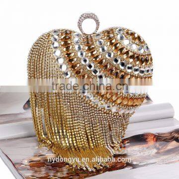 Wedding purse pearl tassel fancy clutch bag purse Evening handbag /shoulder bag Bridal Wedding Purse Party bag Handbag