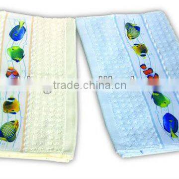 100%cotton printed towel