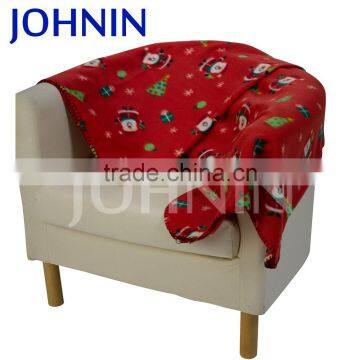 JOHNIN made custom design comfortable polar fleece printed blanket